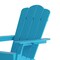 Flash Furniture Blue Adirondack Patio Chairs with Cupholder, 4PK 4-LE-HMP-1044-10-BL-GG - alternate 8